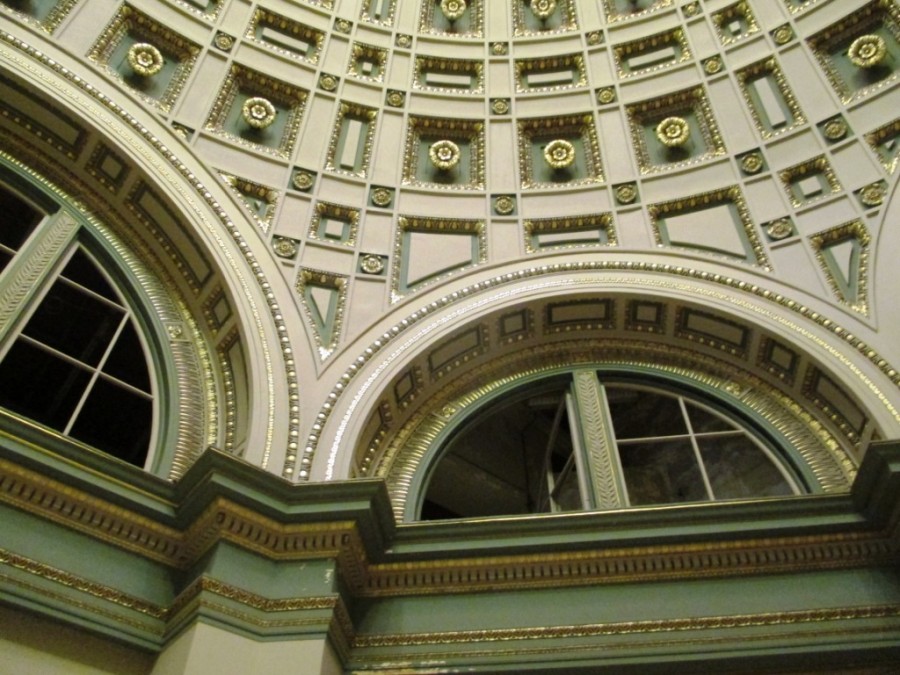 OLD STONE BANK BUILDING - GOLD LEAF RESTORATION