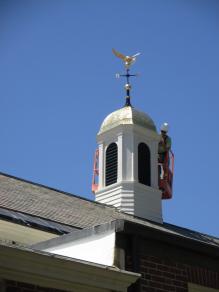 Gold Leaf Restoration for Weathervane and Cupola
