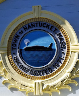 Woodwork Repair for the Nantucket Town Seal 